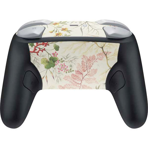 Seaweed on Silk Paper by William Kilburn Nintendo Switch 2 (2025) Pro Controller Skin