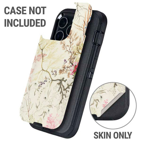 Seaweed on Silk Paper by William Kilburn Otterbox Defender iPhone Skin