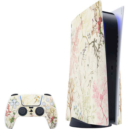 Seaweed on Silk Paper by William Kilburn PlayStation PS5 Skins