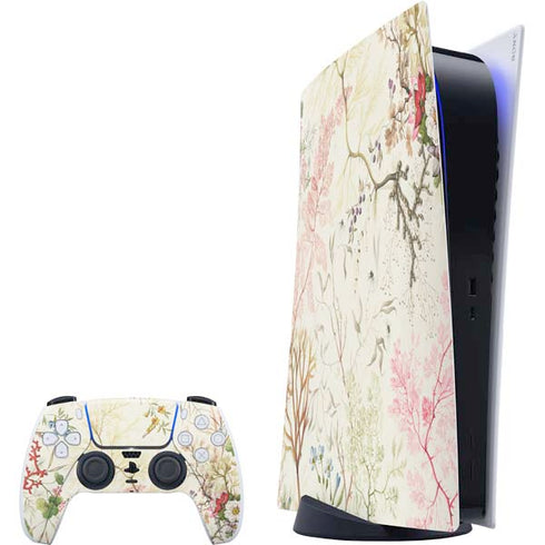 Seaweed on Silk Paper by William Kilburn PlayStation PS5 Skins