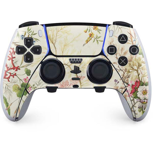 William Kilburn Seaweed on Silk Paper PS5 DualSense Edge Pro Controller Skin