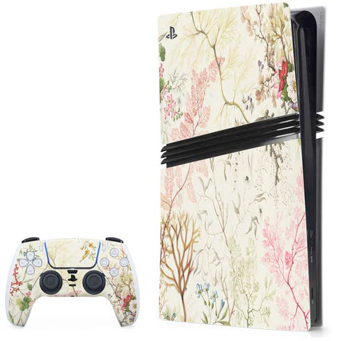 Seaweed on Silk Paper by William Kilburn PlayStation PS5 Skins