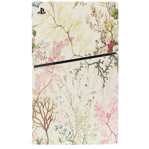 Seaweed on Silk Paper by William Kilburn PS5 Slim Digital Edition Console Skin