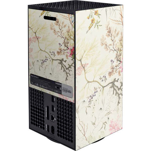Seaweed on Silk Paper by William Kilburn XBox Series X Digital Edition Console Skin