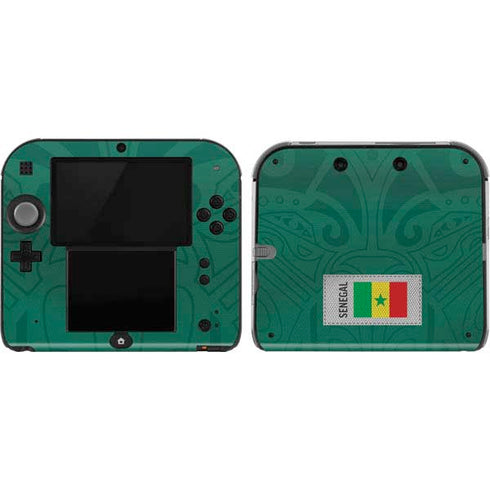 Senegal Soccer Flag Nintendo 2DS Skin