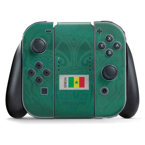 Senegal Soccer Flag Nintendo Skins