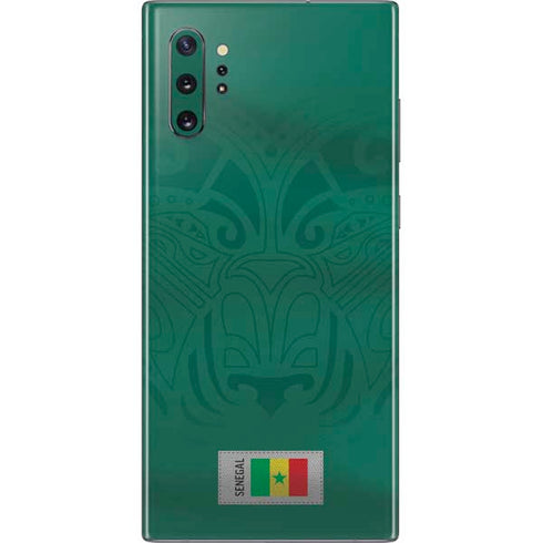 Senegal Soccer Flag Galaxy Note 10 Plus Skin