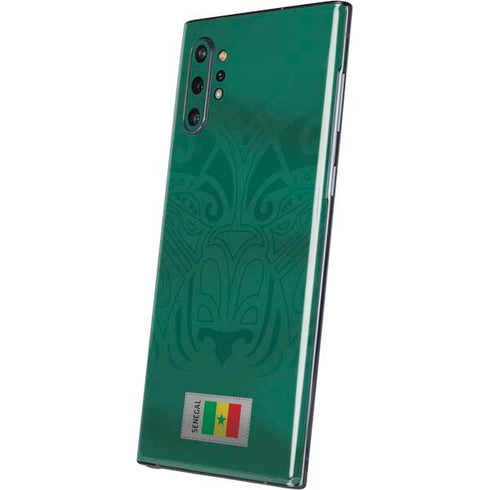 Senegal Soccer Flag Galaxy Note 10 Plus Skin