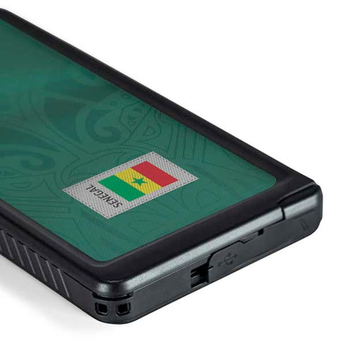 Senegal Soccer Flag Galaxy S24 Ultra Waterproof Case