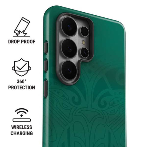 Senegal Soccer Flag Galaxy S26 Ultra Impact Case
