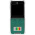 Senegal Soccer Flag Galaxy Z Flip6 Clear Case