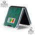Senegal Soccer Flag Galaxy Z Flip6 Clear Case