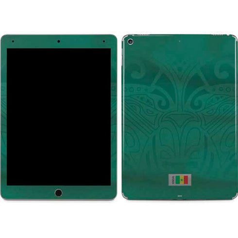 Senegal Soccer Flag iPad Skins