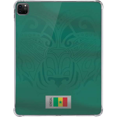 Senegal Soccer Flag iPad Pro 11in (2024) Clear Case