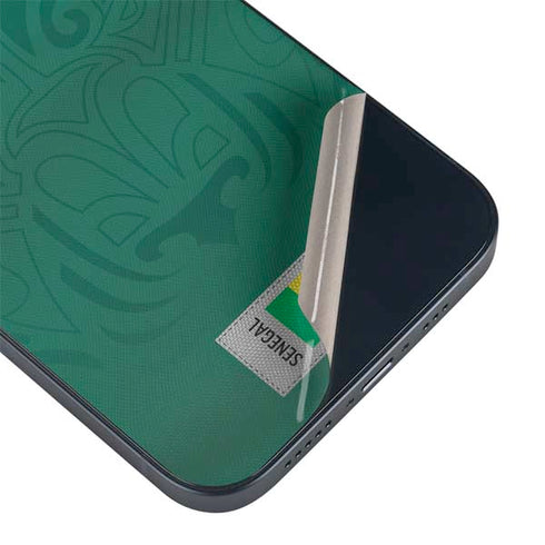 Senegal Soccer Flag iPhone Skins