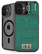 Senegal Soccer Flag iPhone 16 Kickstand Case