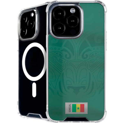 Senegal Soccer Flag iPhone 16 Pro Max MagSafe Case