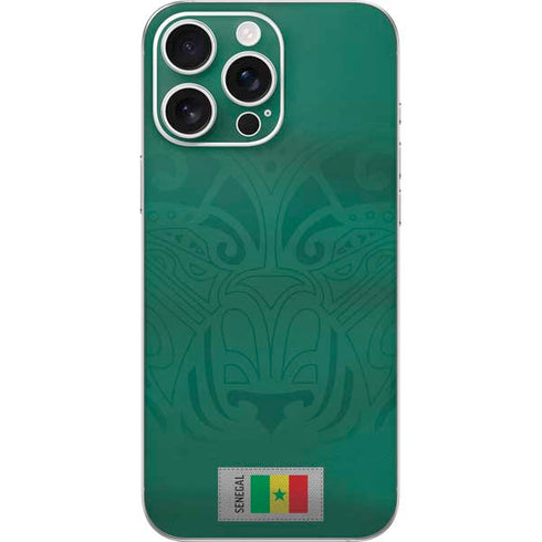 Senegal Soccer Flag iPhone 16 Pro Max Skin