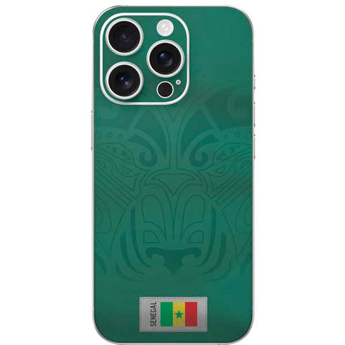 Senegal Soccer Flag iPhone 16 Pro Skin