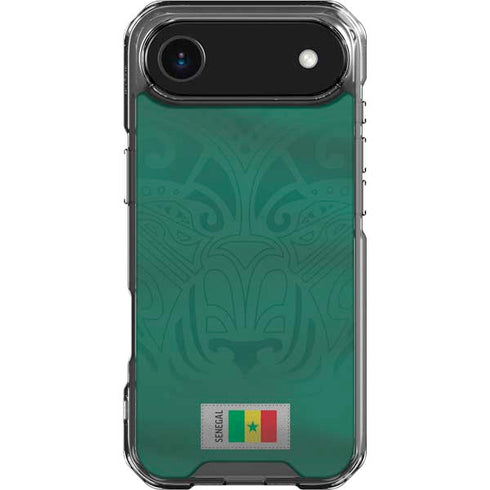Senegal Soccer Flag iPhone 17 Air Clear Case
