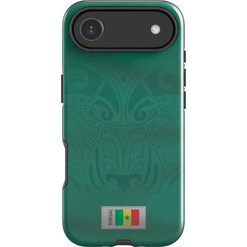 Senegal Soccer Flag iPhone 17 Air Impact Case