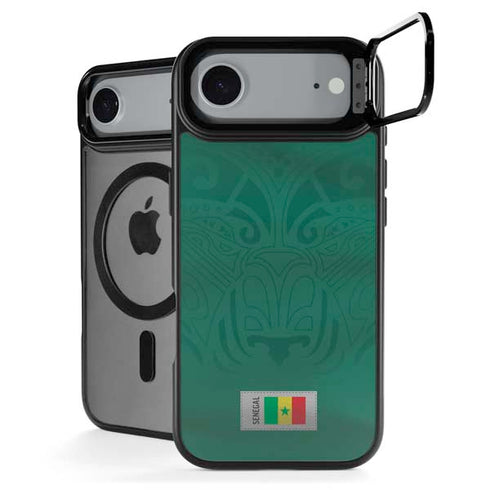 Senegal Soccer Flag iPhone 17 Air Kickstand Case