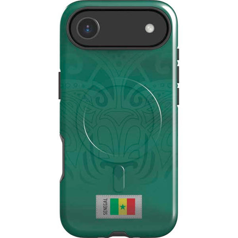 Senegal Soccer Flag iPhone 17 Air Magsafe Impact Case