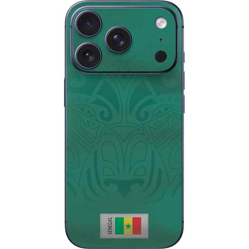 Senegal Soccer Flag iPhone 17 Pro Max Skin