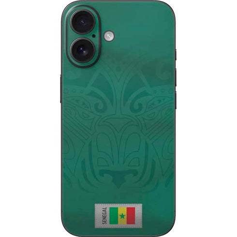 Senegal Soccer Flag iPhone 17 Skin
