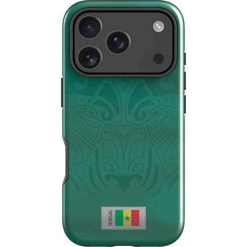 Senegal Soccer Flag iPhone 18 Pro Impact Case