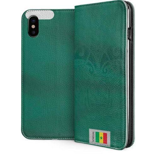 Senegal Soccer Flag iPhone 8 Folio Case