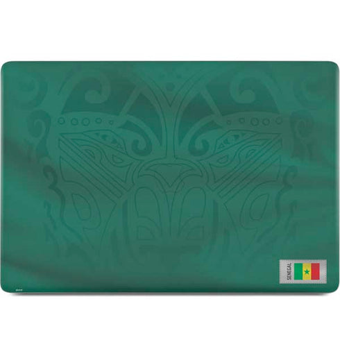 Senegal Soccer Flag MacBook Skins