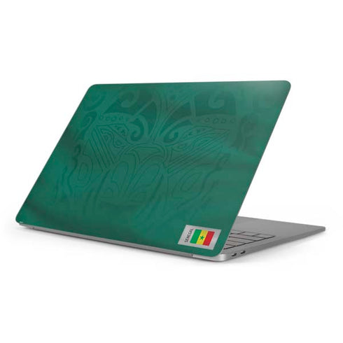 Senegal Soccer Flag Apple MacBook Pro 16-inch Skin