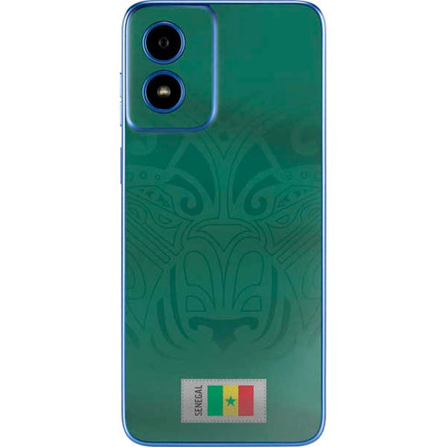 Senegal Soccer Flag Moto G Play 4G (2024) Skin