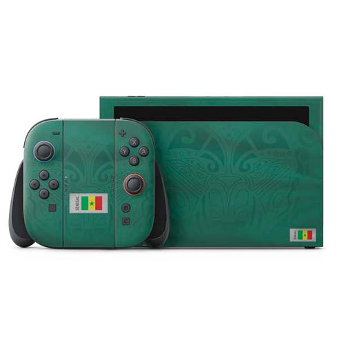 Senegal Soccer Flag Nintendo Skins