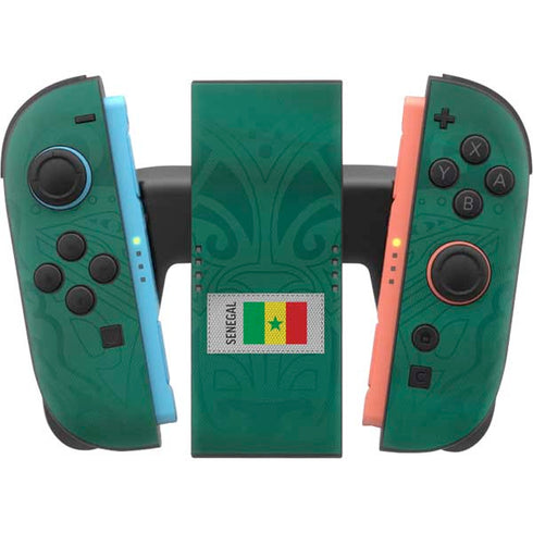 Senegal Soccer Flag Nintendo Switch 2 (2025) Joy-Con Controller Skin
