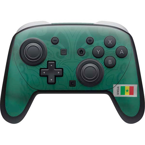 Senegal Soccer Flag Nintendo Skins