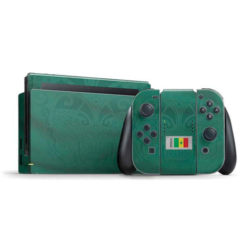 Senegal Soccer Flag Nintendo Skins