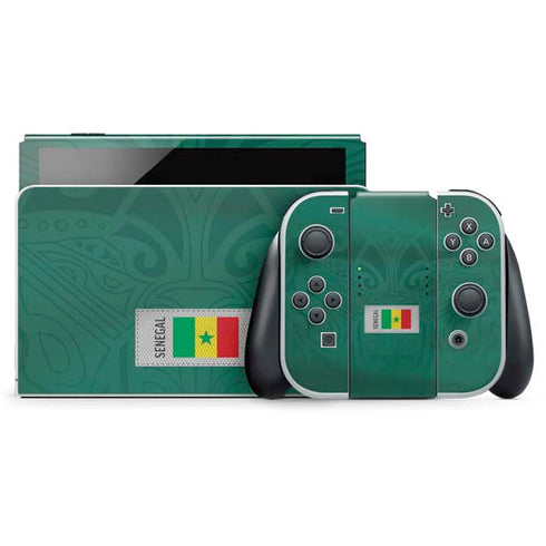 Senegal Soccer Flag Nintendo Skins