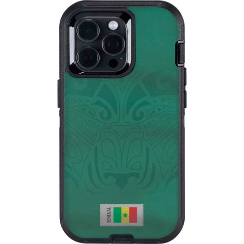 Senegal Soccer Flag Otterbox Defender iPhone Skin
