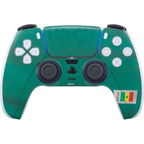 Senegal Soccer Flag PlayStation PS5 Skins