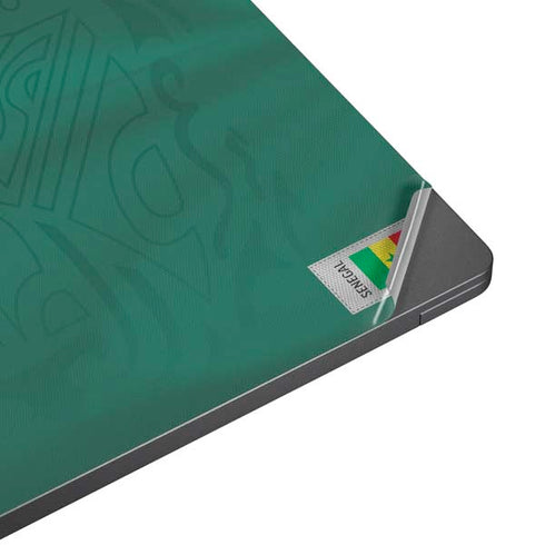 Senegal Soccer Flag Surface Laptop 7 15in Skin