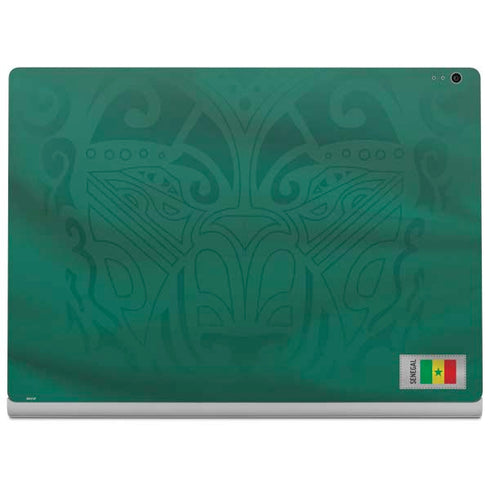 Senegal Soccer Flag Surface Book 2 13.5in Skin