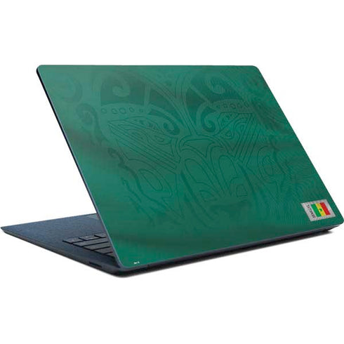Senegal Soccer Flag Surface Laptop Skin