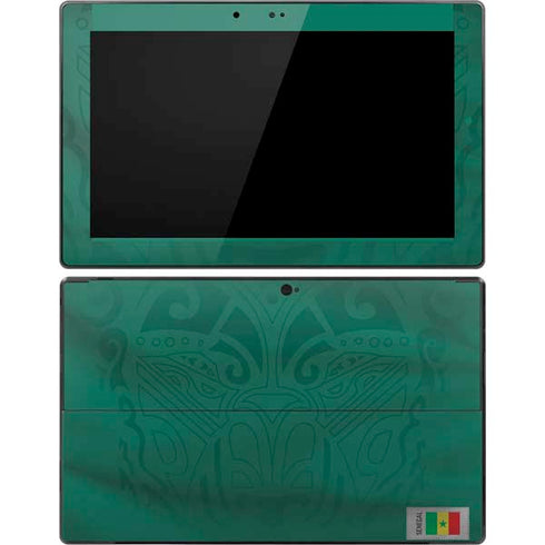 Senegal Soccer Flag Surface Pro Tablet Skin