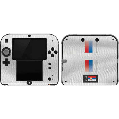 Serbia Soccer Flag Nintendo Skins