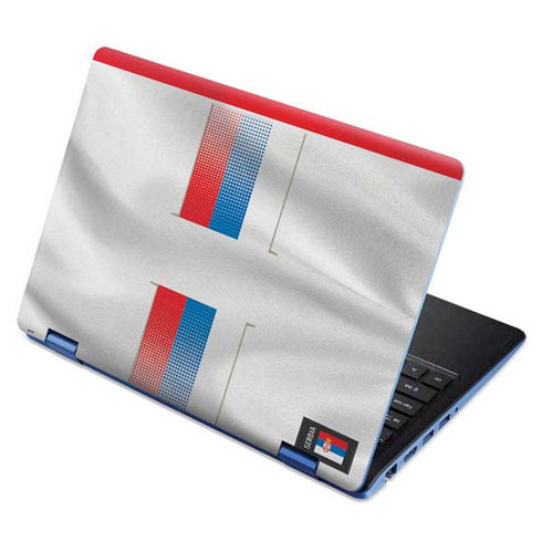Serbia Soccer Flag Aspire R11 11.6in Skin