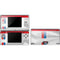 Serbia Soccer Flag DS Lite Skin