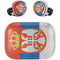 Serbia Flag Distressed Amazon Echo Buds Skin