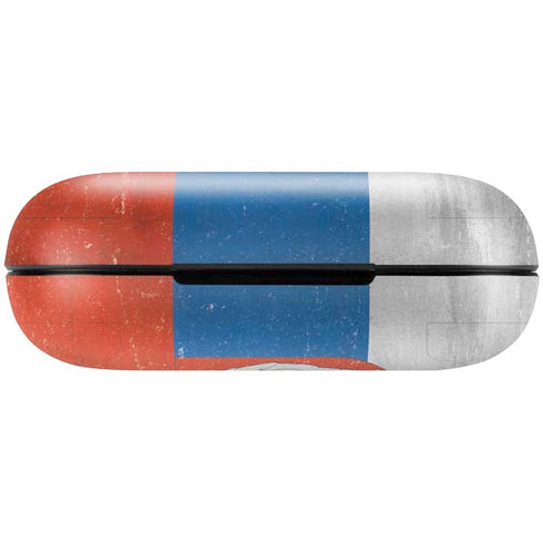 Serbia Flag Distressed Amazon Echo Buds Skin